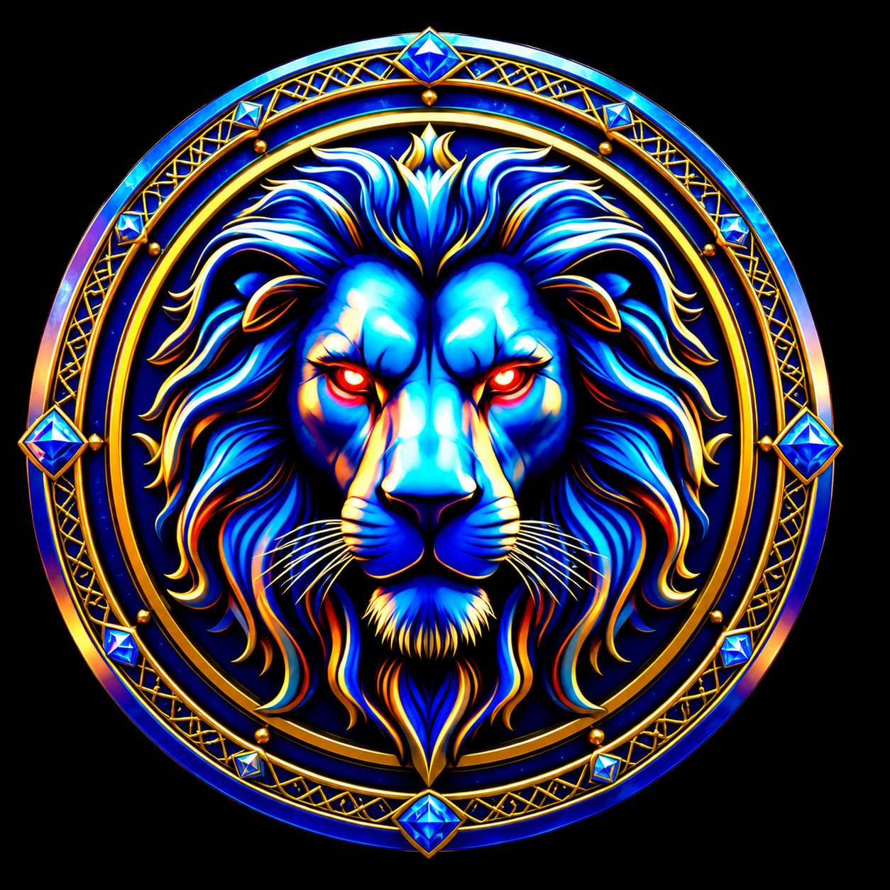 Blue Lion emblem
